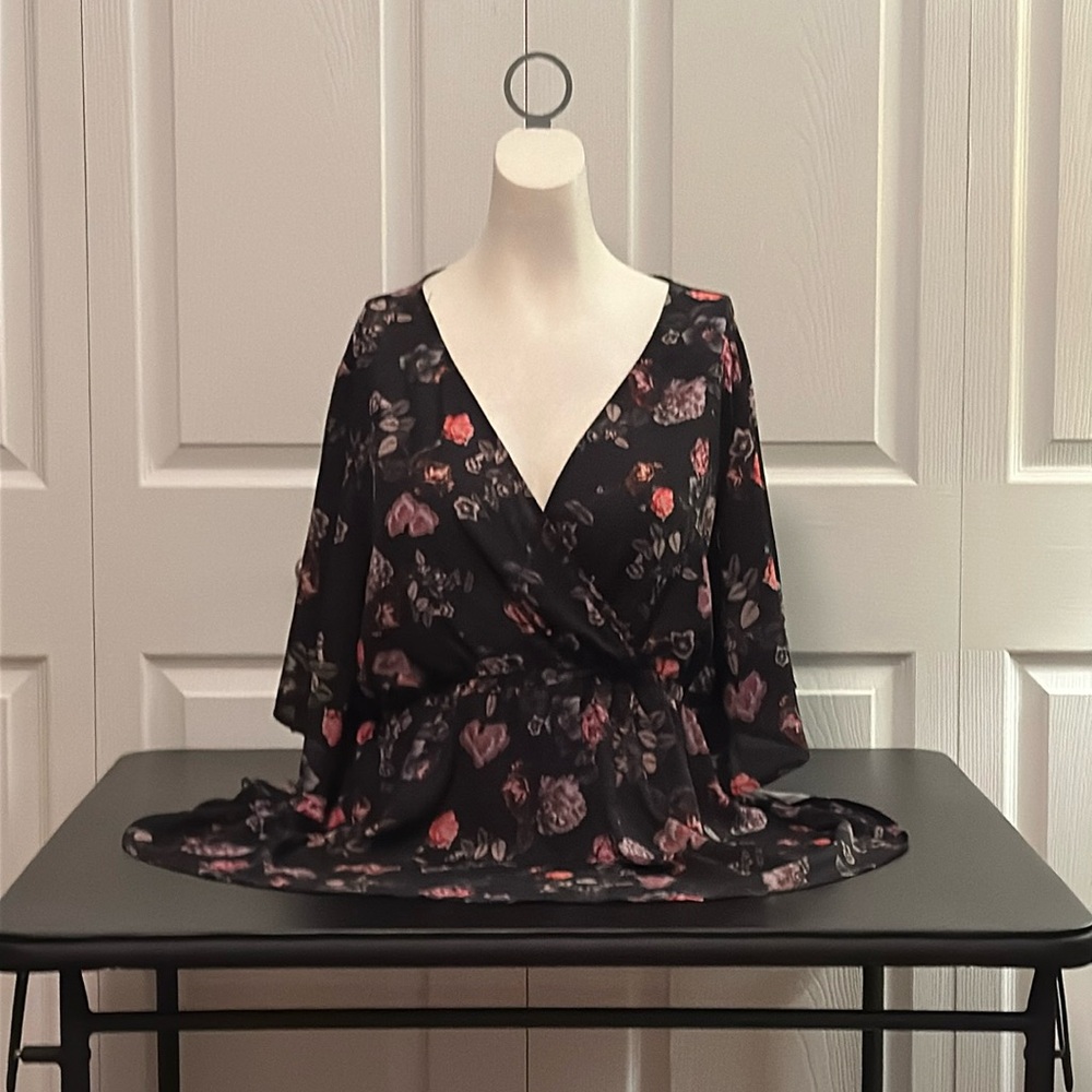 Torrid Floral Blouse